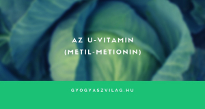 Az U-vitamin (metil-metionin)